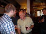 Click to view big image Left to right: Ian Clayton, ???, Stan Matthews, Matt Jones and Mark Dunning